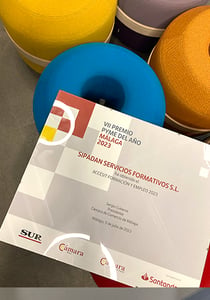 Premios Pyme 2023 Cámara comercio y Banco Santander