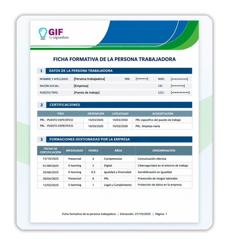 Ficha formativa  en PDF de persona trabajadora en GIF