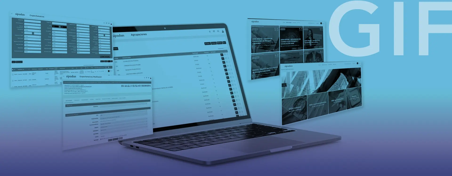 GIF: software Gestión de la Formación